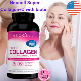 ภาพหน้าปกสินค้า📣 เปิดตัว Neocell Super Collagen+C with biotin ขนาดใหม่! 270 เม็ด 💥นีโอเซล คอลลาเจน ที่เกี่ยวข้อง