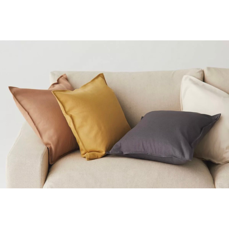 มูจิ-ปลอกหมอนอิงผ้าออกซ์ฟอร์ด-muji-oxford-cushion-cover