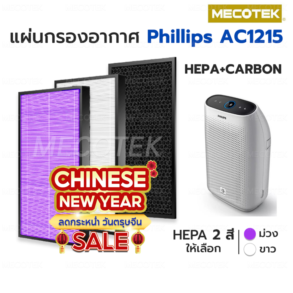 ภาพสินค้าแผ่นกรอง สำหรับเครื่อง Philips รุ่น AC1215 กรองอากาศ FY1410/20 กรองกลิ่น FY1413/20 ประสิทธิภาพ 99.97% ใส่ได้พอดีของเดิม จากร้าน mecotek บน Shopee ภาพที่ 7