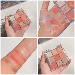 Glitter Shot Shadow 02 Twinkle Coral พาเลทท์ตาสายปาร์ตี้ ชิมเมอร์จึ้ง กลิตเตอร์แน่น ตาวิ้งถึงหน้าปากซอยไปเล้ยยย