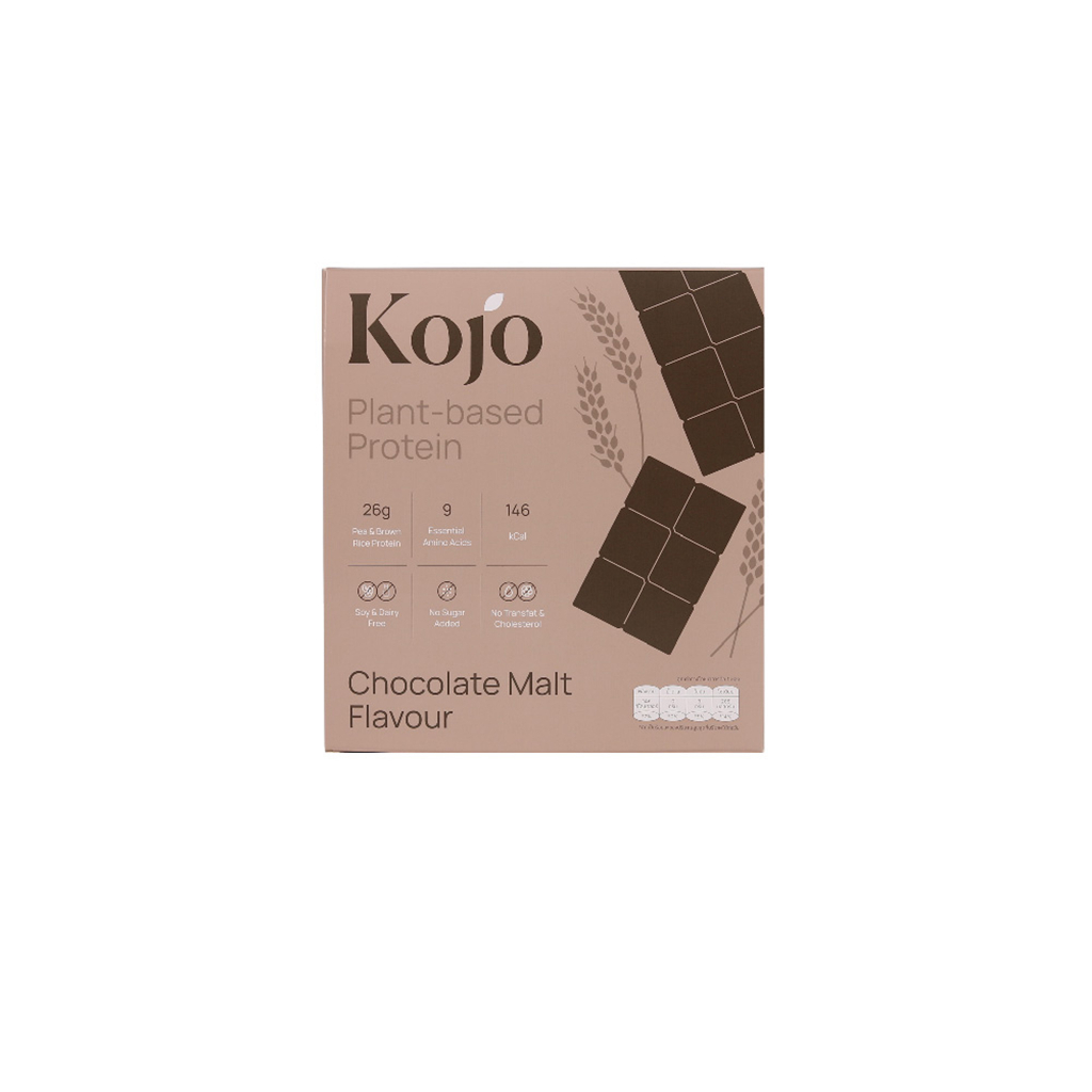 ภาพหน้าปกสินค้า1 กล่อง: Kojo Plant Based Protein Chocolate Malt Flavour โปรตีนจากพืช รสช็อคโกแลตมอลต์ จากร้าน kojo_th บน Shopee