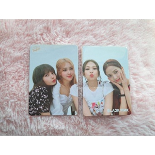 การ์ด yes blackpink 2 ใบคู่