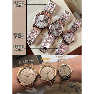 ภาพขนาดย่อของภาพหน้าปกสินค้าOUTLET WATCH นาฬิกา Burberry OWB297 นาฬิกาข้อมือผู้หญิง นาฬิกาผู้ชาย แบรนด์เนม Brandname Burberry Watch BU9039 จากร้าน outlet_watch_premium บน Shopee ภาพที่ 2