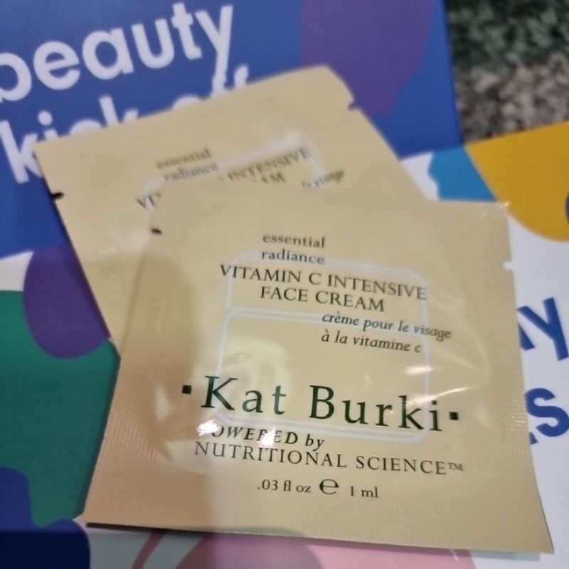 Kat burki vitamin C intensive face cream 1ml. Shopee Thailand