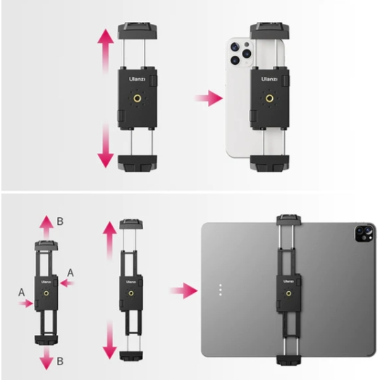 ulanzi-st-29-tripod-mount-for-smartphone-and-tablet-คลิปหนีบมือถือและแท็บเล็ต