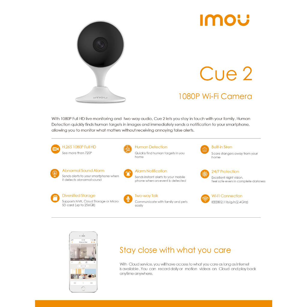 imou-cue-2-กล้องวงจรปิดสำหรับใช้ภายใน-2mp-wifi-พูดคุยโต้ตอบได้-รุ่น-ipc-c22ep-d-เลนส์-2-8mm-แบบเลือกซื้อ