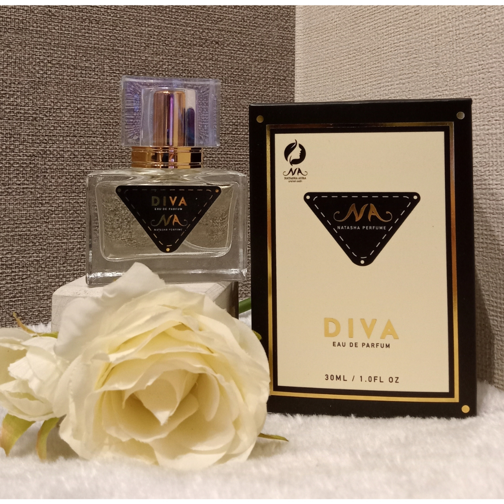 น้ำหอม-diva-จาก-brand-natashaaura-ของแท้-100-กลิ่นหอมเกิน-6hr-ขนาด-30ml