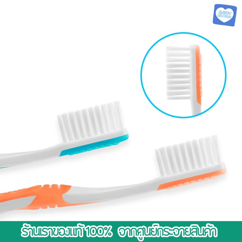 แปรงสีฟัน-zl-แพ็คคู่มี-2-ด้าม-ขนแปรงนุ่ม-ทำความสะอาดได้ล้ำลึก