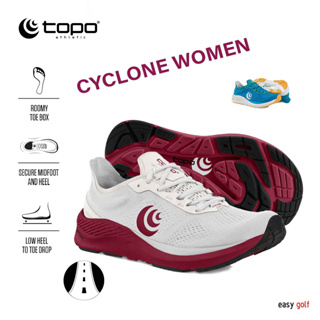 TOPO ATHLETIC ROAD CYCLONE WOMENS RUNNING SHOES  รองเท้ากีฬา วิ่งถนนผู้หญิง