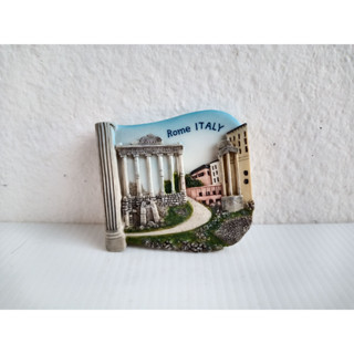 แม่เหล็กติดตู้เย็นนานาชาติสามมิติ รูปโรม อิตาลี 3D fridge magnet Rome Italy