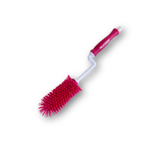 nuebabe-แปรงล้างขวดนม-ซิลิโคน-silicone-bottle-brush