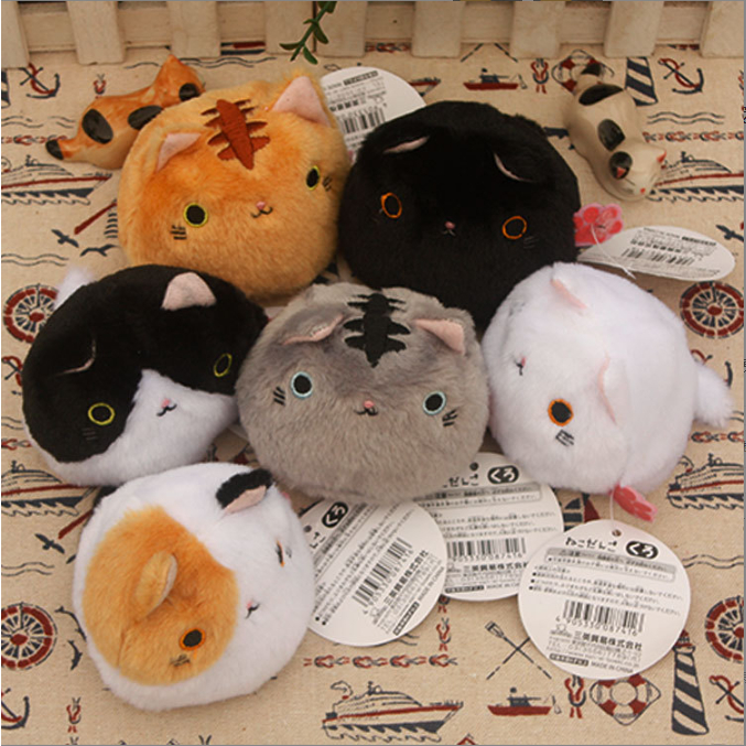 พร้อมส่ง-ตุ๊กตาแมวจิ๋ว-ขนาด-8-ซม