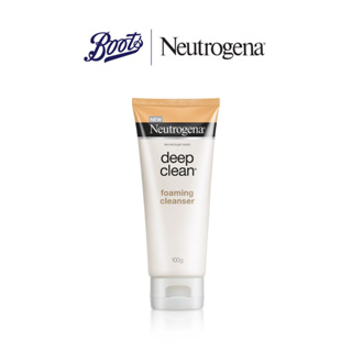 Neutrogena นูโทรจีน่า ดีพ คลีน โฟมมิ่ง คลีนเซอร์ 100ก.