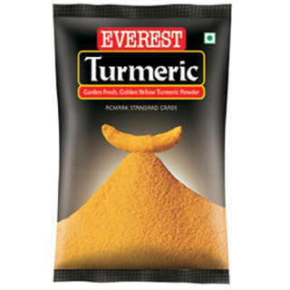 ขมิ้นผง อินเดีย Turmeric Powder 100% Everest and Aachi Masala Powder