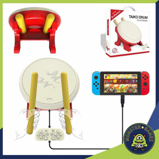 ภาพหน้าปกสินค้าTaiko Drum for Nintendo Switch (ชุดกลอง Taiko)(กลอง Taiko)(Drum set for switch) ที่เกี่ยวข้อง