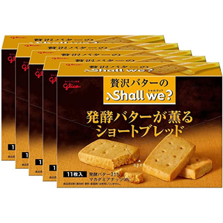 Ezaki Glico Sharuwi? Shortbread with fermented butter 11 pieces x 5 boxes Cookies (biscuits) Direct from Japan