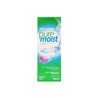 Opti-free pure moist (น้ำยาแช่คอนเทคเลนส์ อิ่มน้ำยาวนาน16ชั่วโมง)