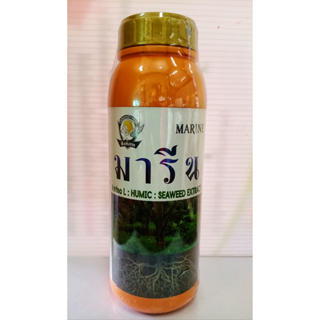 มารีน ขนาด1ลิตร Amino L : Humic : Seaweed Extract เร่งราก ปรับสภาพดิน ใช้ได้กับทุกพืช