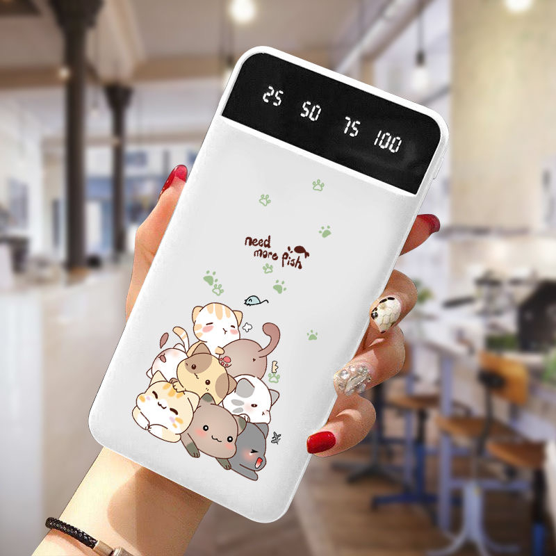 ภาพสินค้าPower Bank 128000Mah แบตสำรอง 128000Mah ประกัน 5ปี New Style Cute พร้อมสายชาร์จฟรี จากร้าน cdsupermax บน Shopee ภาพที่ 1