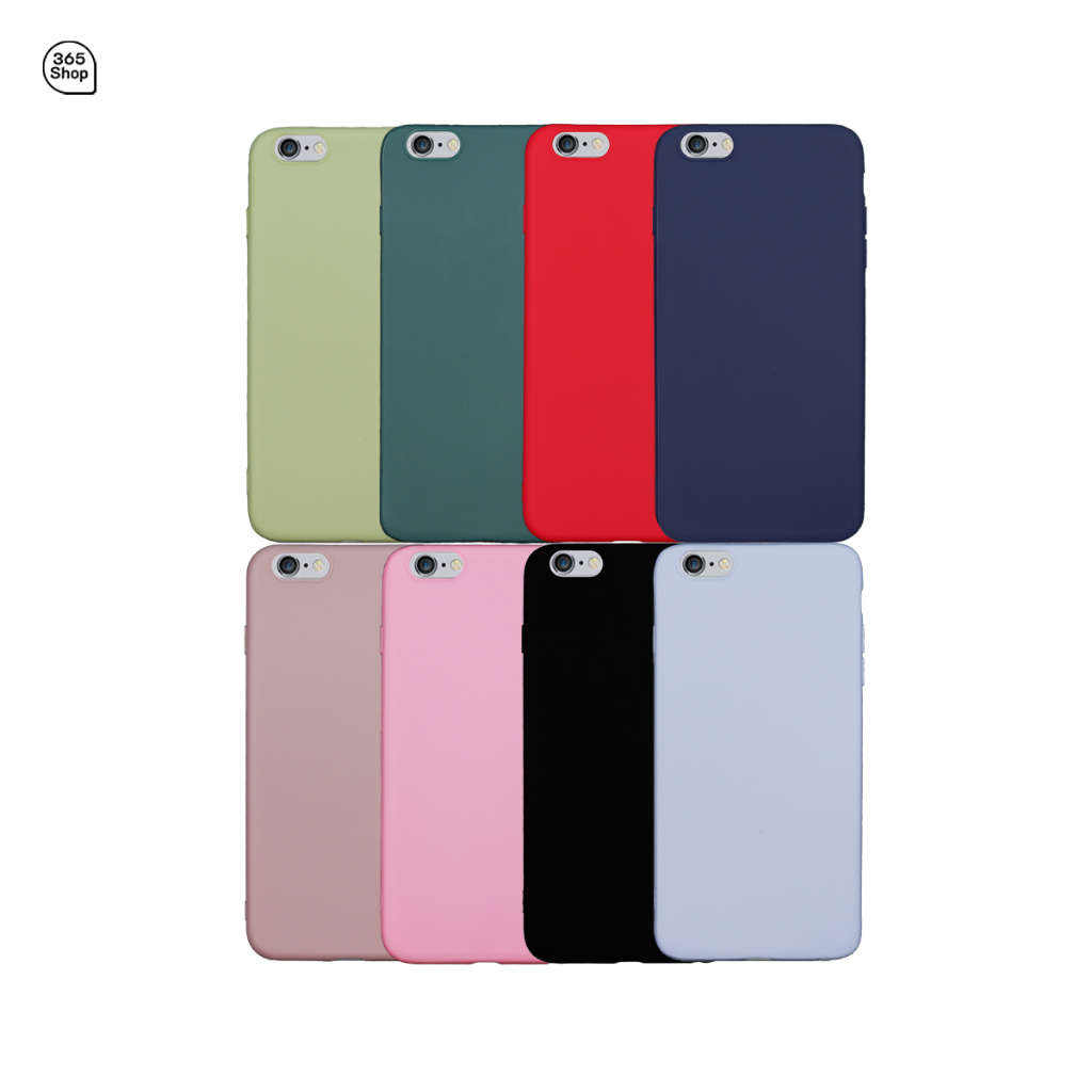เคส-สำหรับ-iphone-6-plus-iphone-6s-plus-i6-i6s-ไอโฟน6พลัส-เคสซิลิโคนนิ่ม-สีพาสเทล-tpu-บาง