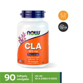 Now Foods CLA, 800 mg, (Conjugated Linoleic Acid) 90 Softgels