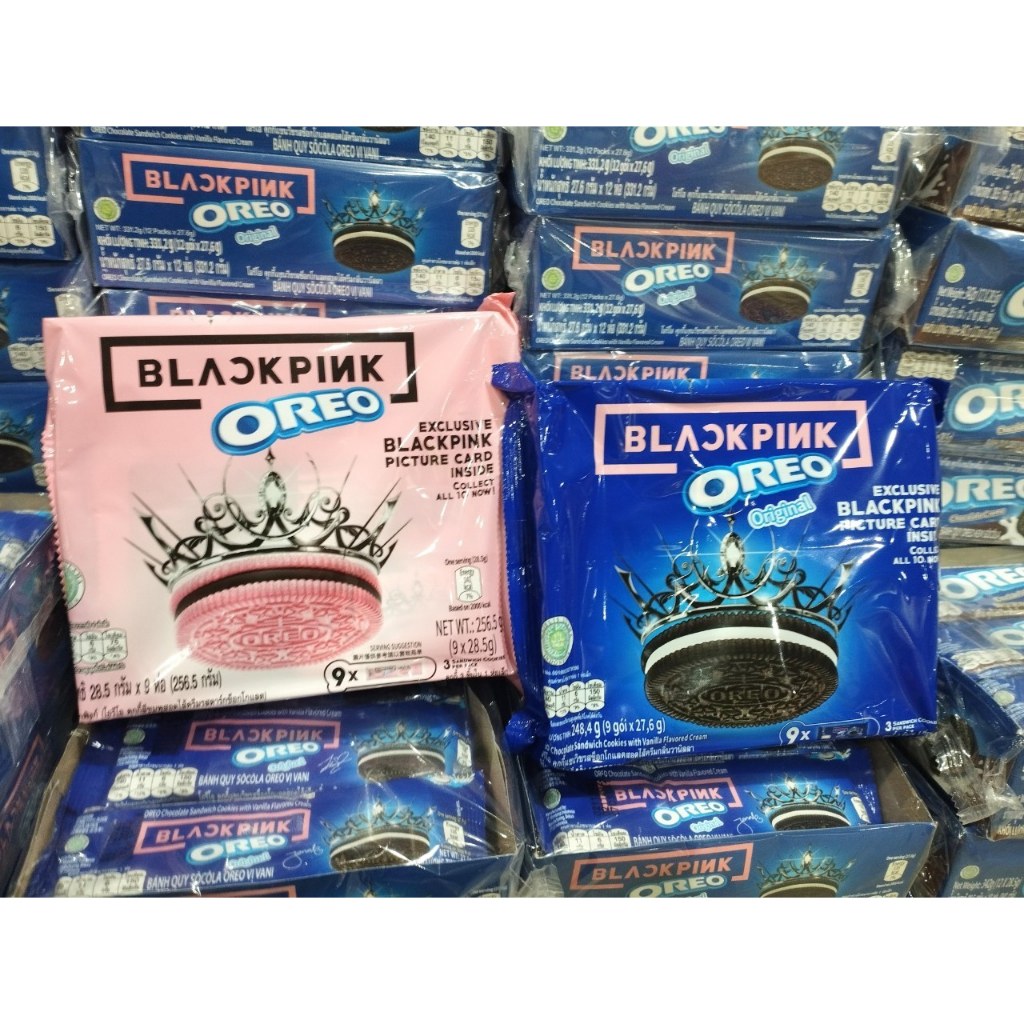 black-pink-oreo-ของสะสมรุ่นใหม่-สินค้ามีพร้อมส่งจำนวนมากจ้า