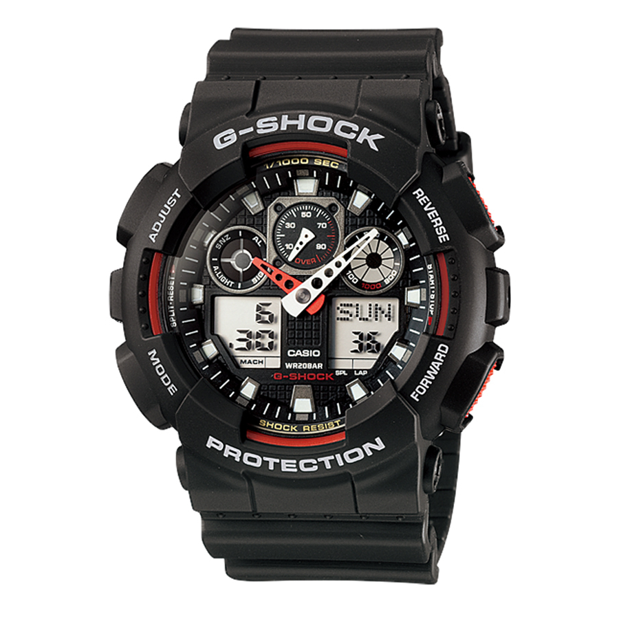 casio-g-shockga-100-1a4-ของแท้-100-พร้อมส่ง-ประกัน-1-ปี