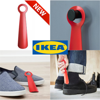 ภาพขนาดย่อของภาพหน้าปกสินค้าที่ช้อนรองเท้า IKEA อิเกีย ที่ช่วยใส่รองเท้า ช้อนสวมรองเท้า เหล็ก SNSKYFFEL สีแดงสด ขนาดพกพา สะดวก อุปกรณ์เสริมรองเท้า จากร้าน thaigift บน Shopee