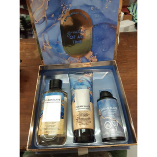 Bath &amp; Body Works CLEAN SLATE GIFT SET Mens 3-in-1 , Body Cream &amp;Spray ของแท้