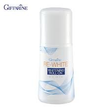 กิฟฟารีน Giffarine รีไวท์ ไวท์เทนนิ่ง โรลออน Re-White Whitening Roll-On โรลออนระงับกลิ่นกาย อ่อนละมุน แห้งเร็ว ไม่เหนียว