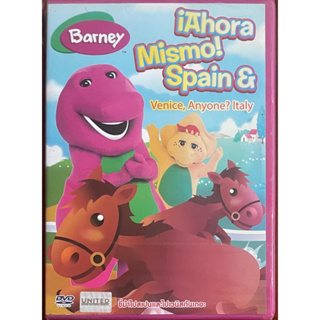 Barney iAhora Mismo! Spain &amp; Venice, Anyone? Italy (DVD) การ์ตูนบาร์นี่ ตอน ขี่ม้าไปสเปนและไปเวนิสกันเถอะ (9765)