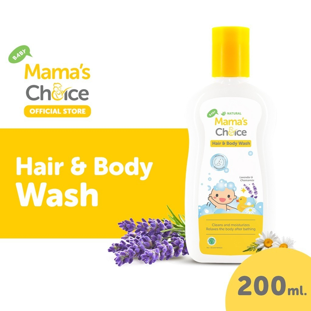 Mama’s Choice สบู่เด็ก แชมพูเด็ก อาบน้ำเด็ก Hair and Body Wash