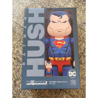 bearbrick superman hush 400/100%