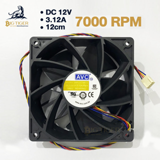 AVC DC 12V 3.12A FAN พัดลม Asic S19j Pro,L7,T2T ฯลฯ (พร้อมส่ง)