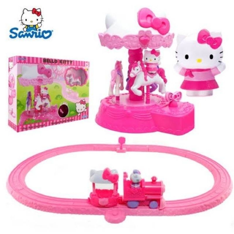 hello-kitty-fun-fair-carousel-ชุดคิตตี้ฟันแฟร์ม้าหมุน