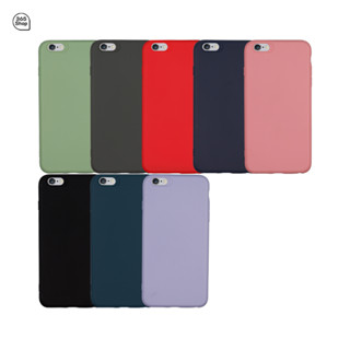 เคส สำหรับ iPhone 6 Plus 6s Plus เคสซิลิโคนนิ่ม กันกล้อง สีพาสเทล TPU หนา