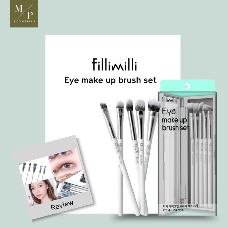 แปรงแต่งตา Fillimilli Eye Makeup Brush Set 5 ชิ้น Shopee Thailand