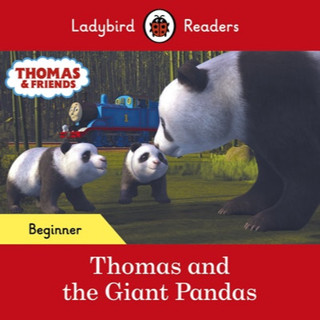 DKTODAY หนังสือ LADYBIRD READERS BEGINNER:THOMAS & THE GIANT PANDAS WITH CODE