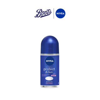 Nivea นีเวีย โพรเทค แอนด์ แคร์ โรลออนระงับกลิ่นกาย 50 มล.