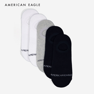 American Eagle Invisible Socks 5-Pack ถุงเท้า ผู้ชาย แบบซ่อน แพ็ค5คู่  (NMAC 022-2837-900)
