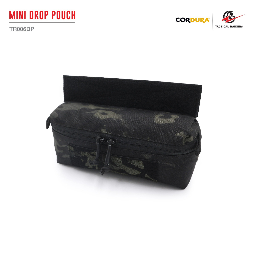 กระเป๋าติดเวส-mini-drop-pouch-วัสดุผ้า-cordura-500d-ใช้ร่วมกับ-jpc-2-0-fcsk-2-0-fcpc-avs-lv119-slickster-สีลายพราง