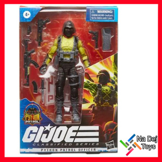 G.I. Joe Classified Series Python Patrol Officer 6" Figure ไพธอน พาทรอล ออฟฟิศเซอร์ จาก จีไอโจ ขนาด 6 นิ้ว ฟิกเกอร์