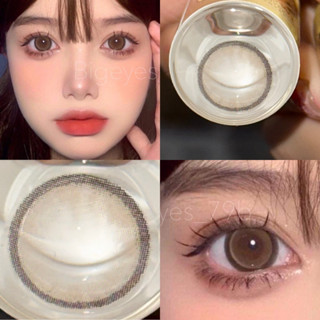 ✨Brown ขนาดตาโต (Bigeyes) ☀️กรองแสง uv จดทะเบียนถูกต้อง 🇰🇷คอนแทคเลนส์สัญชาติเกาหลี🇰🇷