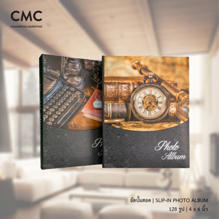 ภาพขนาดย่อของภาพหน้าปกสินค้าCMC อัลบั้มรูป แบบสอด 128 รูป ขนาด 4x6 4R เล่มเล็ก CMC Slip-in Photo Album 128 Photos จากร้าน livingandmore บน Shopee ภาพที่ 1