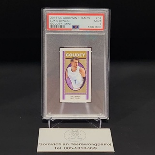 การ์ดเกรด Luka​ Doncic​ UD Goodwin​ Champions​ Goudey Mini PSA9