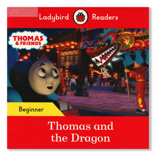 DKTODAY หนังสือ LADYBIRD READERS BEGINNER:THOMAS & THE DRAGON WITH CODE