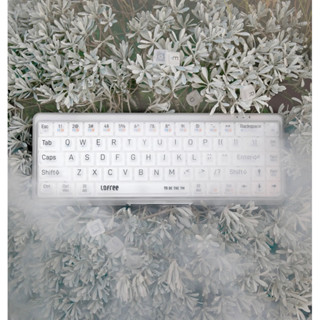 LOFREE 1% Misty Transparent Mechanical Keyboard  แป้นพิมพ์ บลูทูธไร้สาย คีย์บอร์ดใส Hotswap  คีย์บอร์ดบลูทูธ