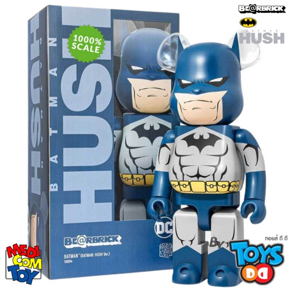 新品■BATMAN : HUSH Ver. 1000％ バットマン ベアブリック BE@RBRICK BATMAN (HUSH Ver.) 1000％