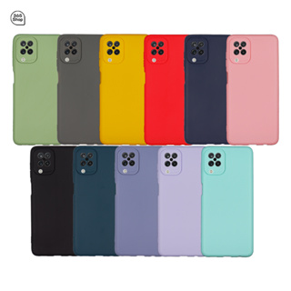 เคส Samsung Galaxy A12 4G 5G M12 SM-A127F/DS SM-A125F/DS SM-M127F/DS เคสซิลิโคนนิ่ม กันกล้อง สีพาสเทล TPU หนา