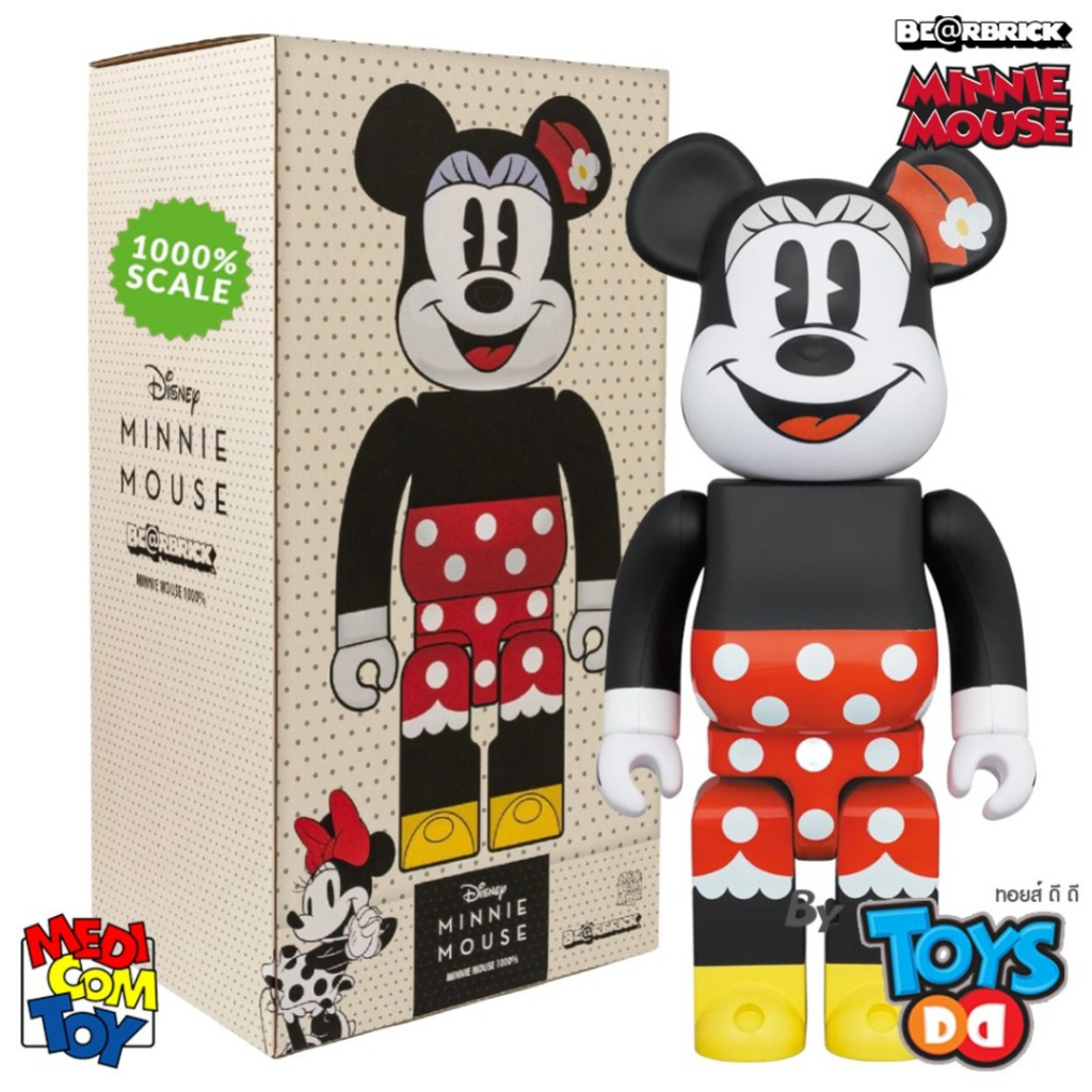 ภาพหน้าปกสินค้าBe@rbrick MINNIE MOUSE 1000%, 400 & 100